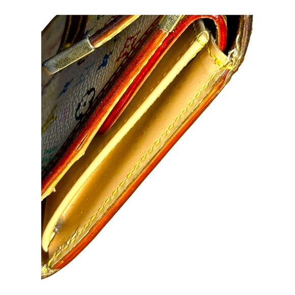 LOUIS VUITTON Takashi Murakami Multicolor Monogram International wallet - Picture 7 of 16